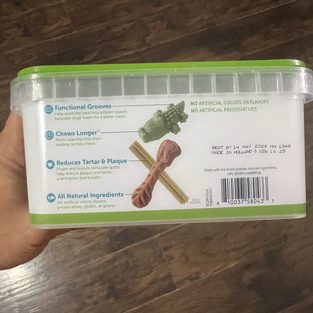 Whimzees Wellness Dog Dental Treats Variety Pack Small 28 Count 14.82 oz Sealed